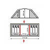 Намет кемпінговий Totem Hurone 6 (V2) TTT-035 шестимісний двокімнатний, фото 2