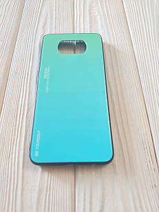 Чохол Gradient для Xiaomi Poco X3 / X3 Pro green-blue