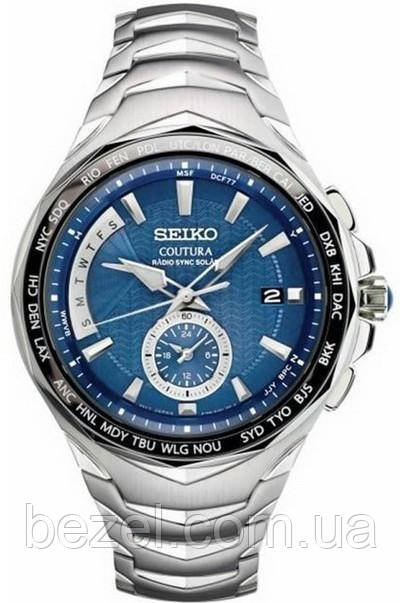 Чоловічий годинник Seiko SSG019P1 Coutura Solar Radio Controlled