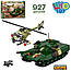 Конструктор Limo Toy Військова техніка Танк і вертоліт KB 015, 927 деталей, фото 2