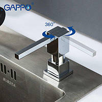 Дозатор для жидкого мыла встраиваемый Gappo G404