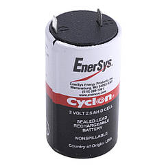 Акумулятор промисловий Enersys Cyclon D, PB, 2.0 V, 2500 mAh, 400 A, 0.187 FastOn