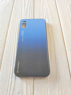 Чехол Gradient для Xiaomi Redmi 9a синій