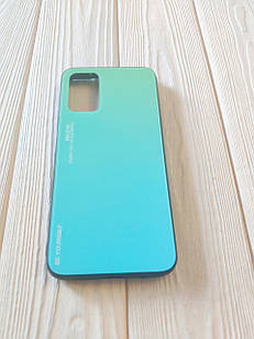 Чохол Gradient для Xiaomi Poco M3 Green-blue