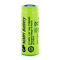 Аккумулятор промышленный GP 211AFH, Ni-MH 4/5A, 2100mAh, 1.2V, 2.5Wh, 6.3A, flat top