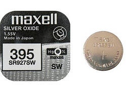 Срібно-оксидна батарейка Maxell "таблетка" SR927SW 1шт/уп