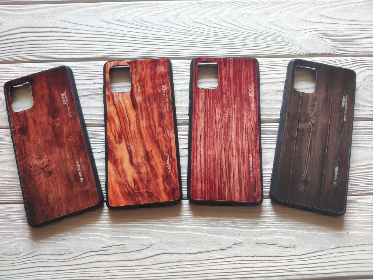 Чохол Gradient Wood для Samsung Galaxy A71 2020 / A715F (різні кольори)