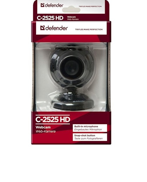 Web камера Defender G-lens 2525HD 2МП №63252