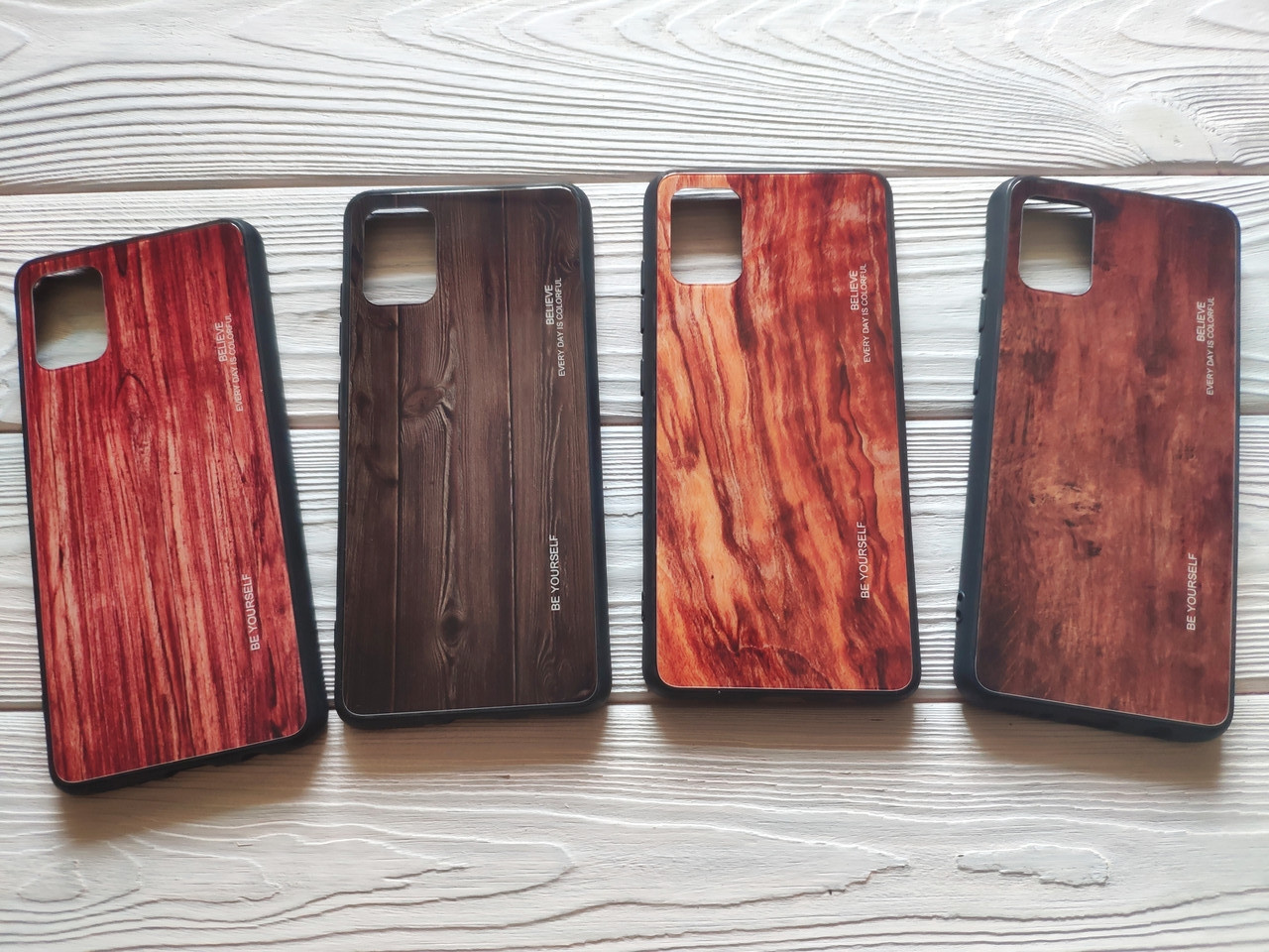 Чохол Gradient Wood для Samsung Galaxy A51 2020 / A515F (різні кольори)