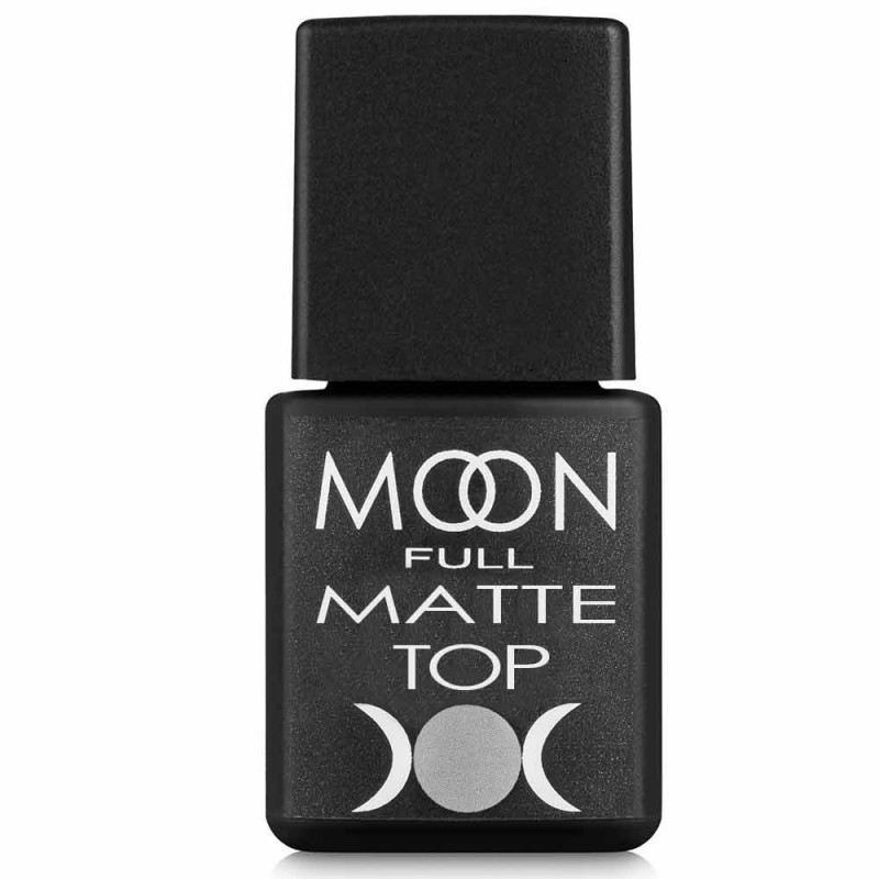 Moon Full Top Matte - матовый топ для гель лака, 8 мл.