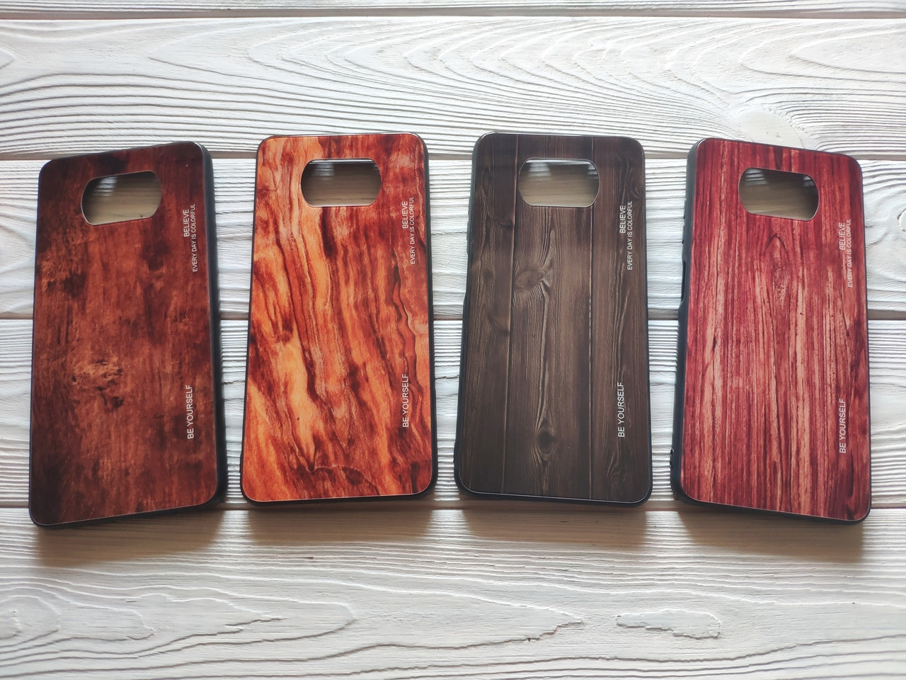 Чохол Gradient Wood для Xiaomi Poco X3 / X3 Pro (різні кольори)