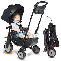 Трехколесный велосипед 8 в 1 Smart Trike Folding Trike STR7 Black от 6 месяцев до 3 лет (STFT5501100)