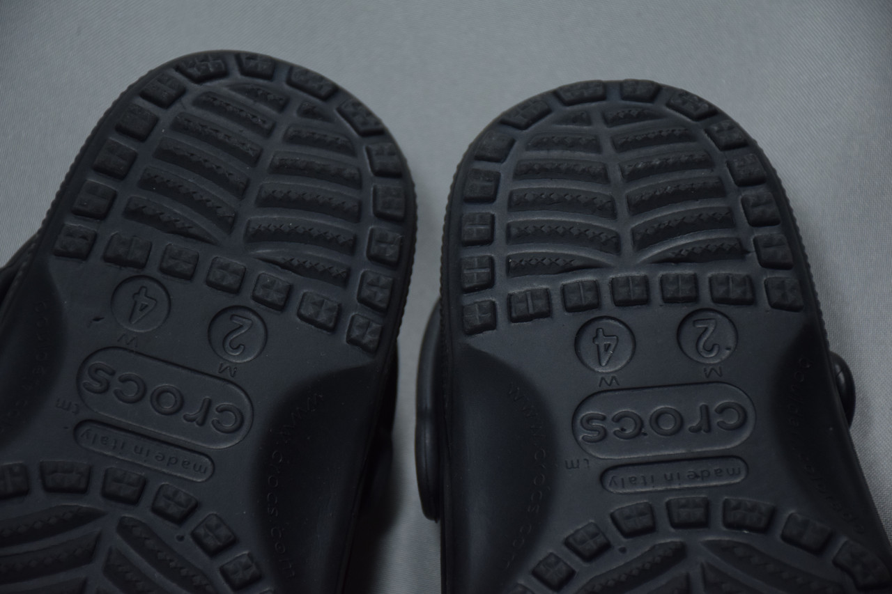 Crocs made top in italy