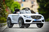 Дитячий електромобіль Mercedes (2 мотори по 25W, MP3, USB) Bambi M 3981EBLR-1 Білий, фото 3