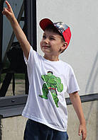 Детская футболка супергерои Марвел Халк 100 % хлопок 5-10 лет