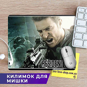 Килимок для мишки Розмір 22х18 см Оселя зла "Biohazard" / Resident Evil