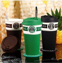 Керамічний склянку starbucks MH-56 ( прогумований )