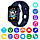 Смарт годинник Smart Watch Series 6 FK88 2 браслета сині ( код: IBW731Z ), фото 7