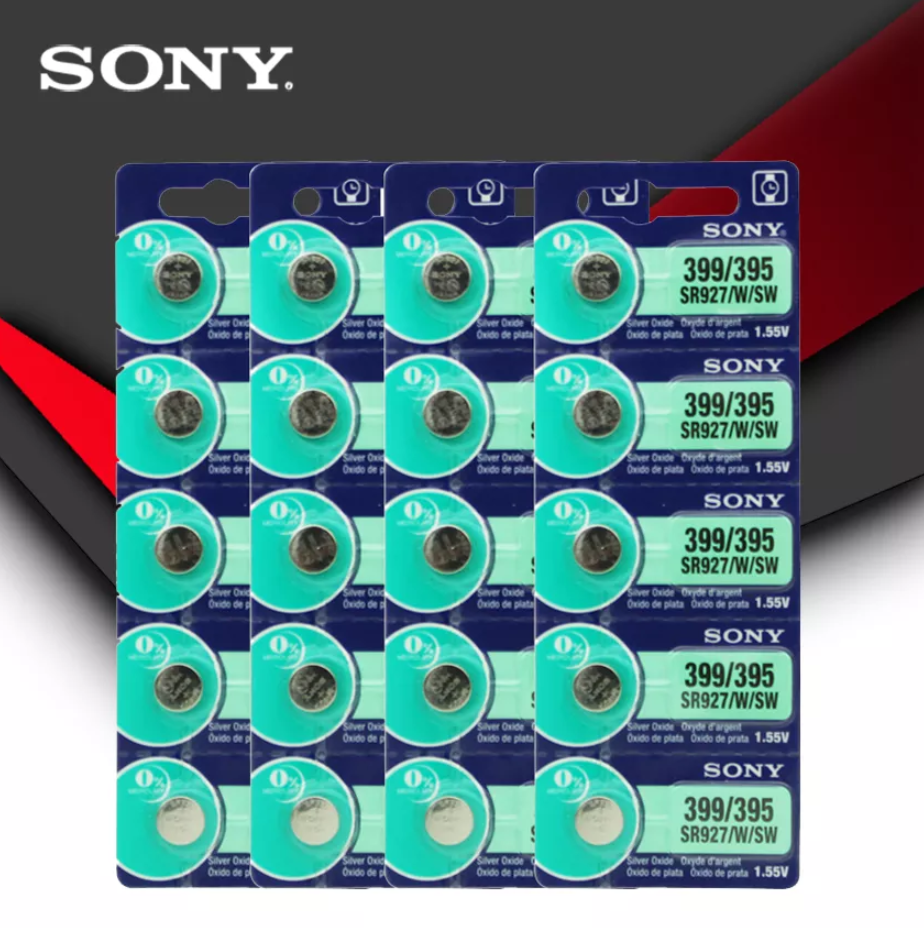 Батарейка Sony 399/395/SR927SW/1.55V (Japan). Батарейка соні для годинника 1 шт