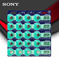 Батарейка Sony 399 / 395 / SR927SW / 1.55V (Japan). Батарейка сони для часов 1 шт