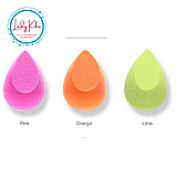 Набір б'юті-блендерів для створення ідеального макіяжу  h.natural Beauty Blender Hourglass, 2шт, фото 7