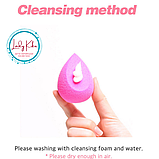 Набір б'юті-блендерів для створення ідеального макіяжу  h.natural Beauty Blender Hourglass, 2шт, фото 4