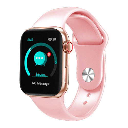 Смарт годинник Smart Watch FK100 пудрові ( код: IBW732P )