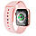 Смарт годинник Smart Watch FK100 пудрові ( код: IBW732P ), фото 3