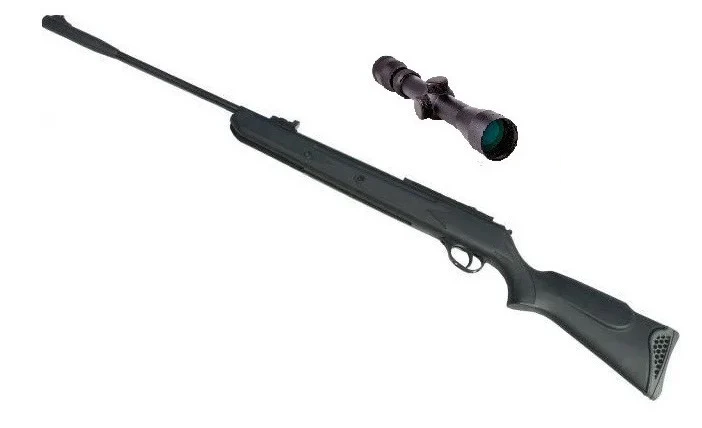 Пневматична гвинтівка Hatsan 125 з газовою пружиною + приціл 3-9х40 Sniper AR, фото 1