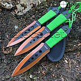 Метальні ножі "Зелений промінь", фото 3