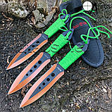 Метальні ножі "Зелений промінь", фото 6