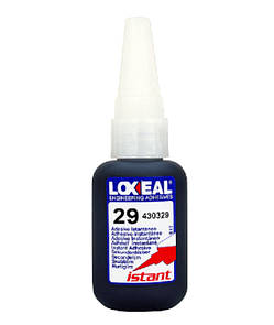 Loxeal 29 для швидкого склеювання пластику, гуми та металу. Бензостійкий 20г.