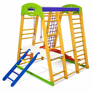 Дитячий спортивний комплекс для дому Карапуз Plus 2 SportBaby, фото 2