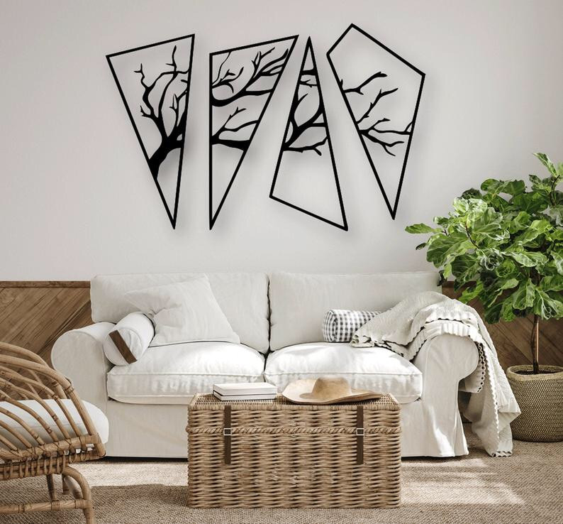 Декоративне панно Гілки дерева, декор на стіну