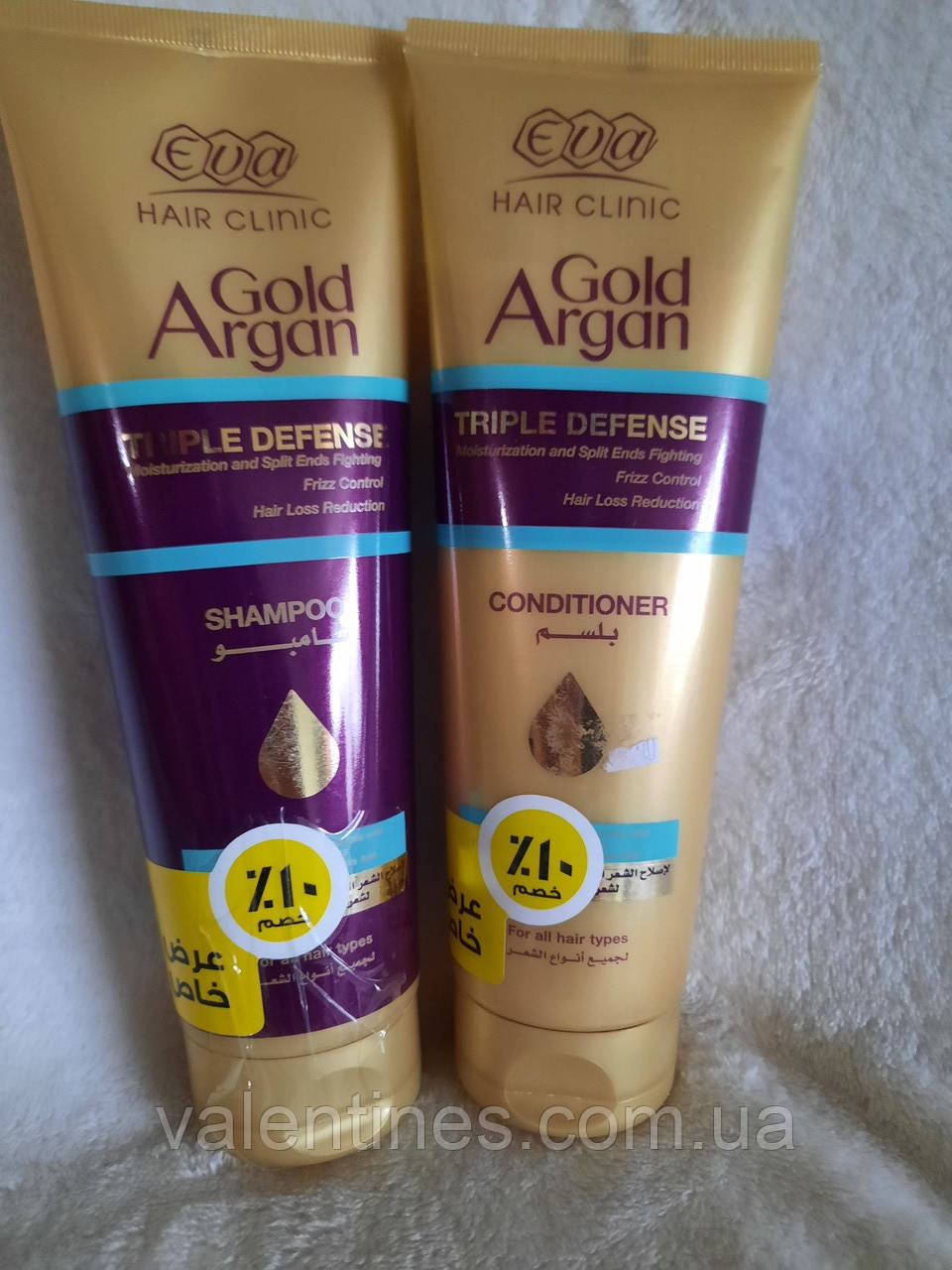 Шампунь, кондиціонер Gold Argan Єгипетський