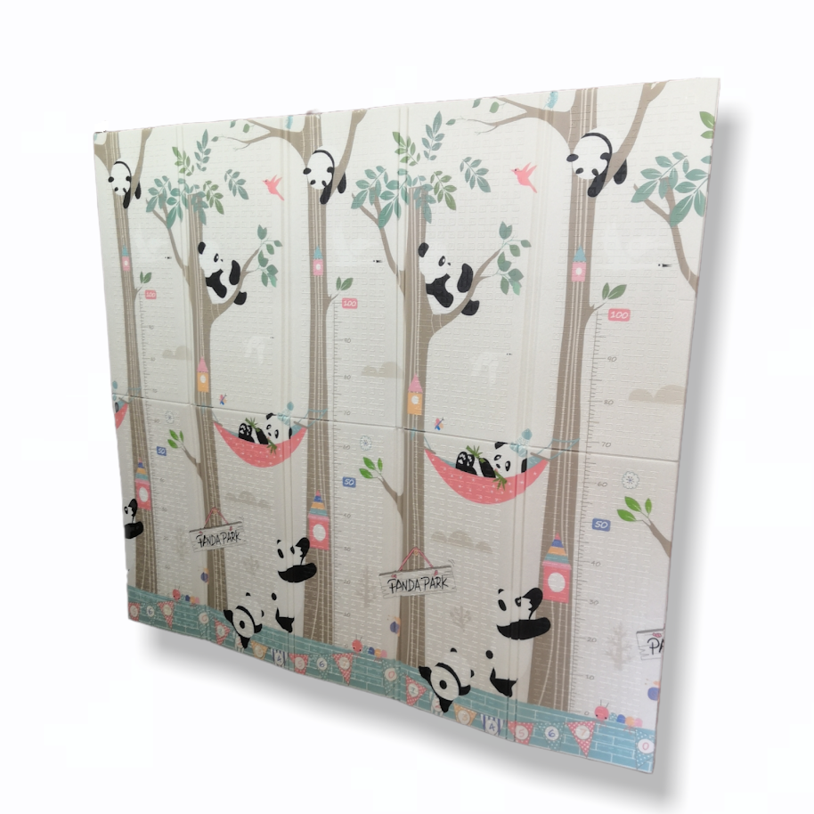 Дитячий килимок Панда-Динозаври 2000х1800х10 мм, фото 1