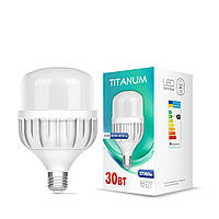 LED лампа TITANUM A100 30W E27 6500К 220V TL-HA100-30276