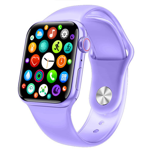 Смарт годинник Smart Watch Series 6 M26 PLUS фіолетові ( код: IBW734F )