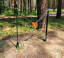 Мішень "Стойки в землю з гонгом 50 мм" Сателіт (743)