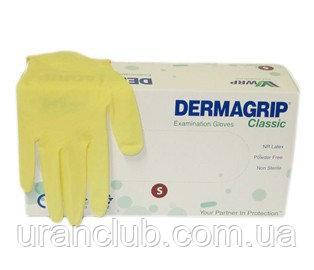 Перчатки латексні Dermagrip CLASIC, WRP (Дермагрип) 100шт.\уп.