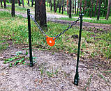 Мішень "Стойки в землю з гонгом 75 мм" Сателіт (744), фото 4