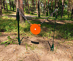 Мішень "Стойки в землю з гонгом 150 мм" Сателіт (747)