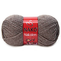 Nako NAKOLEN (Наколен) № 5667 норка (Шерстяная пряжа с акрилом, нитки для вязания)