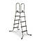 Драбина для басейнів Bestway 58337 (132 см), двосекційна з майданчиком, фото 2