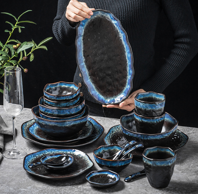 Набор керамической посуды. Модель RD-1366 Ложка Набор А (5 предметов ...