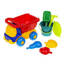 Дитяча іграшкова машина "Бджілка" C0039 з набором для пісочниці (Червоний)