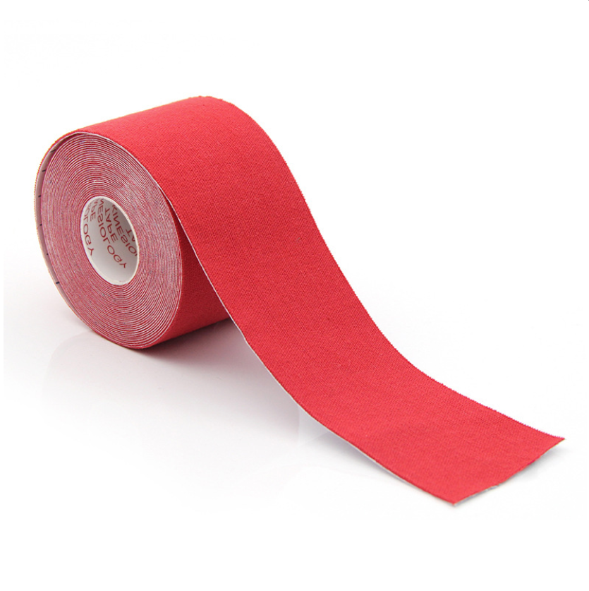 Кинезио Тейп Kinesiology Tape 5см х 5м АКЦИЯ красный - фото 1 - id-p551769266