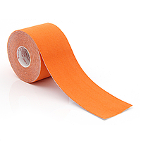 Кинезио Тейп Kinesiology Tape 5см х 5м АКЦИЯ оранжевый