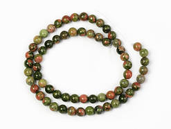 Бусини з Яшми 64 шт.