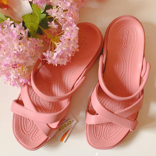 Crocs meleen top crossband sandal